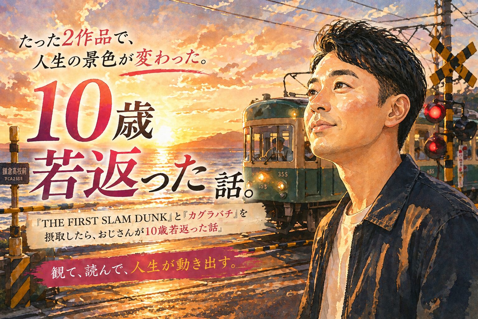 THE FIRST SLAM DUNKとカグラバチで10歳若返った40代おじさんのアップデート体験